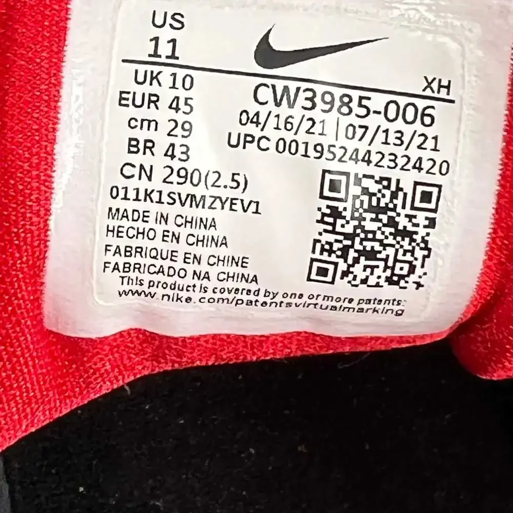 Nike Red/Gray/Black Kyrie Low 4 Bred | Men’s Size 11